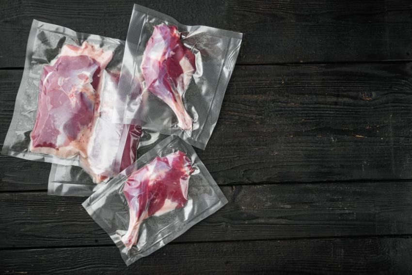 упаковка для заморозки мяса
