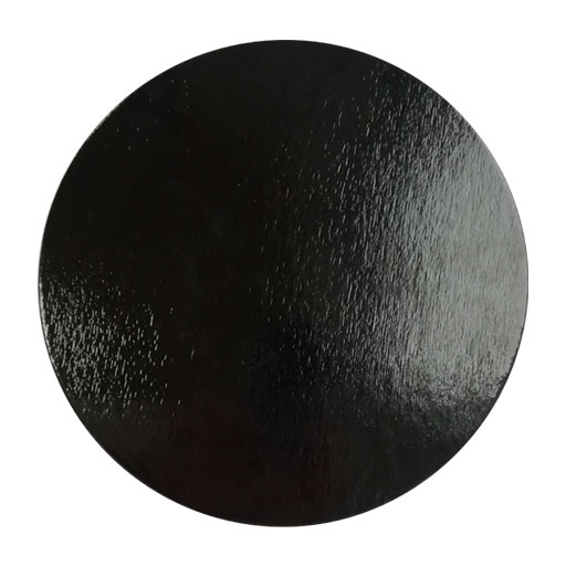 Подложка круглая черная